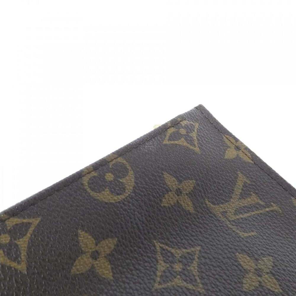 LOUIS VUITTON Brown Monogram Pouch - Picture 5 of 10